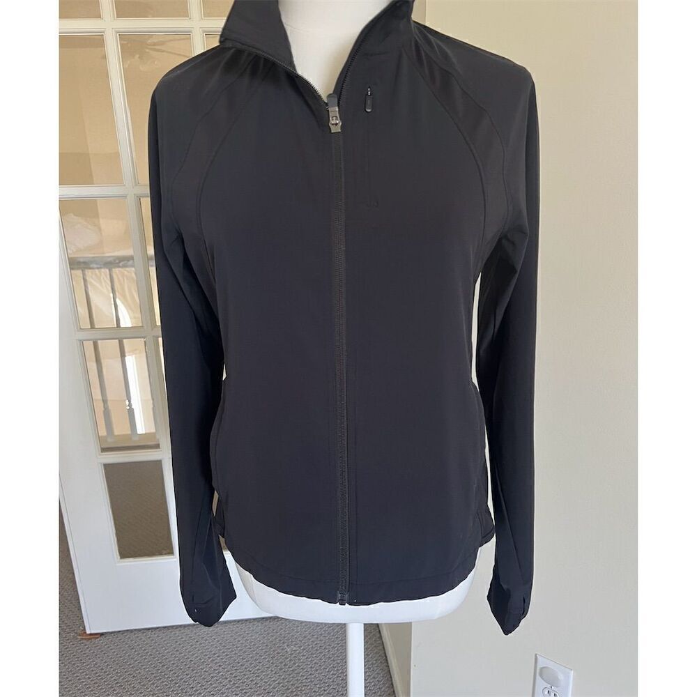 Athleta Black Run With It Jacket